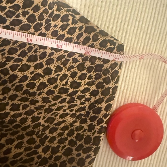 Leopard Print Satin Slip Dress L Silky Nightie Cami Lingerie Sleepwear Large - Picture 3 of 7